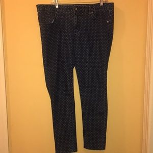 “Merona” Ankle skinny jeans size 14
